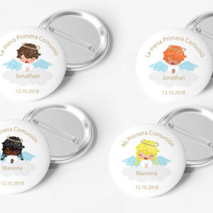 Chapas para Comunión Ángel