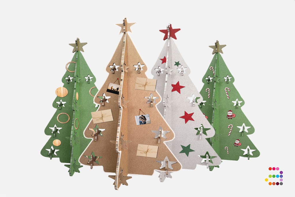 Árbol Navidad Grande de Cartón