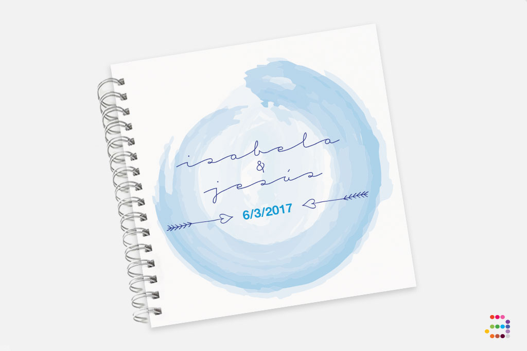 Libro de firmas para boda Agua - Imagen 2