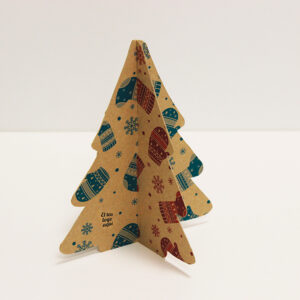 Árbol Navidad sobremesa ECO Kraft
