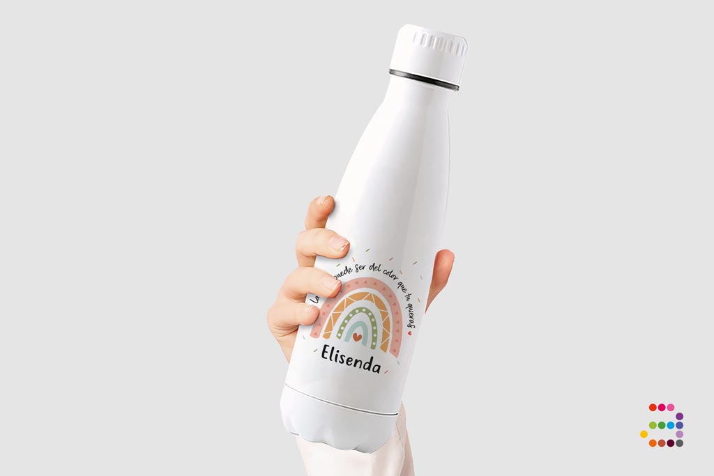 Botella Inox ¡Arcoiris!