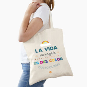 Bolsa totebag Vida de Color