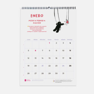 Calendario de pared 2026 RECICLADO A3