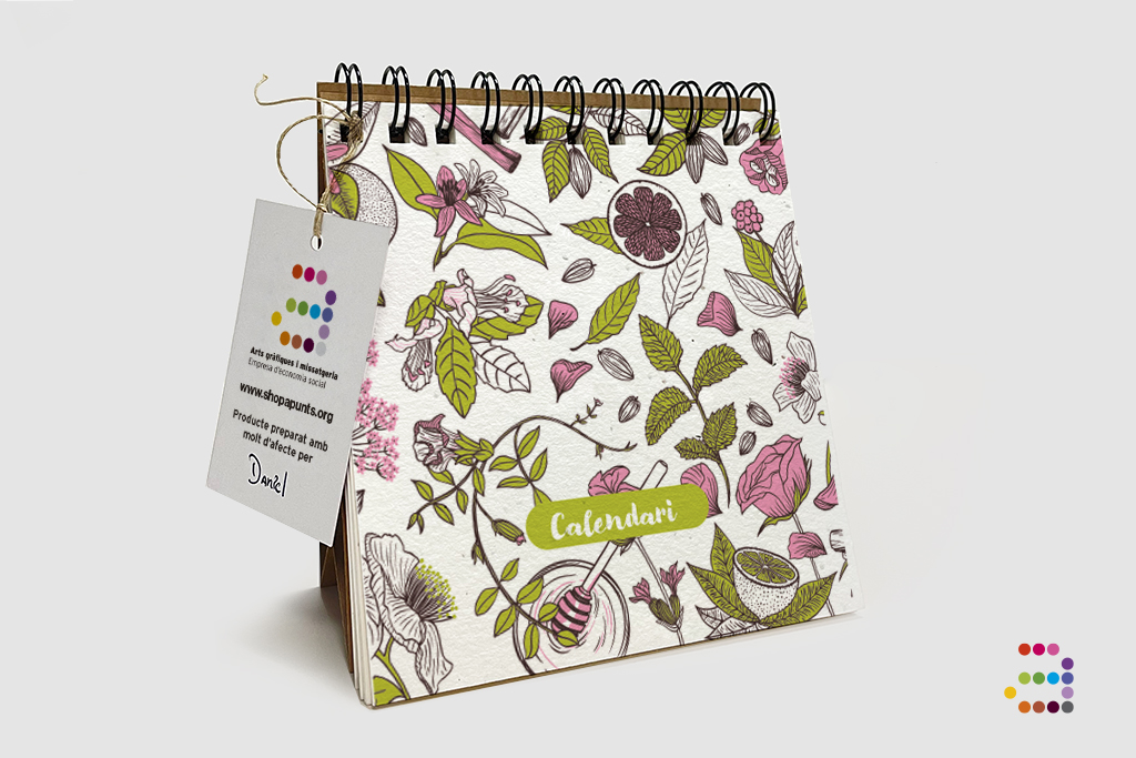 Calendario Sobremesa 2026 PLANTABLE Teoría del TÉ - Imagen 4