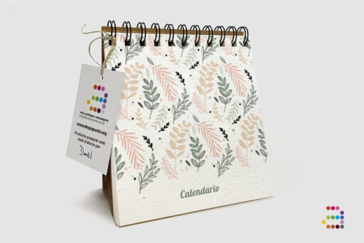 Calendari 2026 Sobretaula PLANTABLE Floral