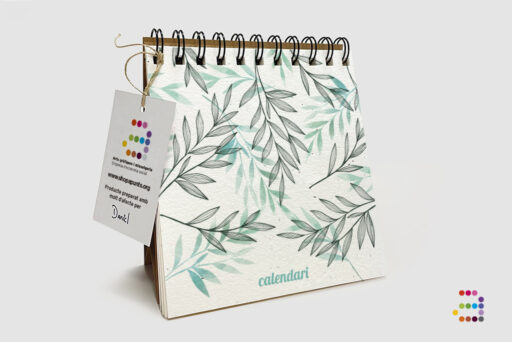Calendari Sobretaula 2026 PLANTABLE Branquetes