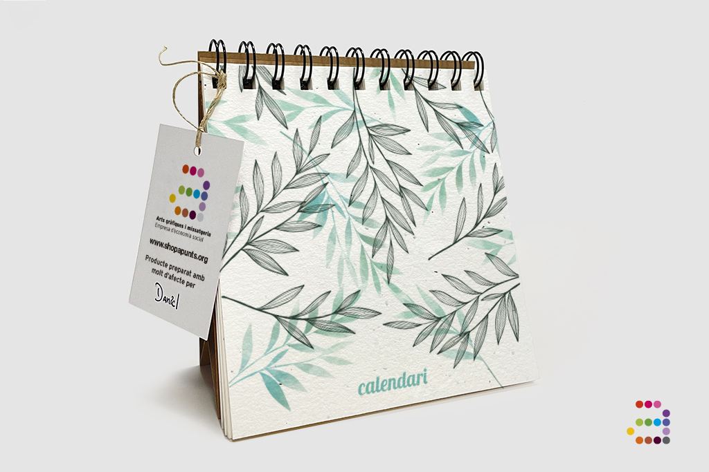 Calendario Sobremesa PLANTABLE Ramitas