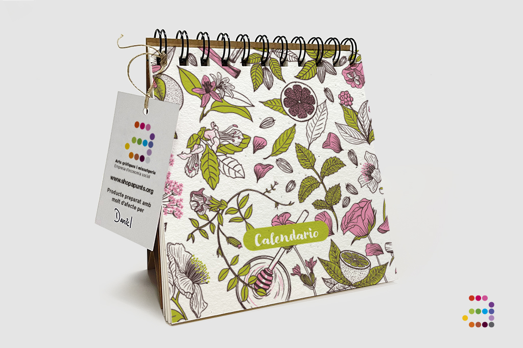 Calendario Sobremesa 2026 PLANTABLE Teoría del TÉ