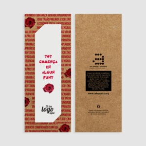 Punto de libro de Sant Jordi "Comenzar"
