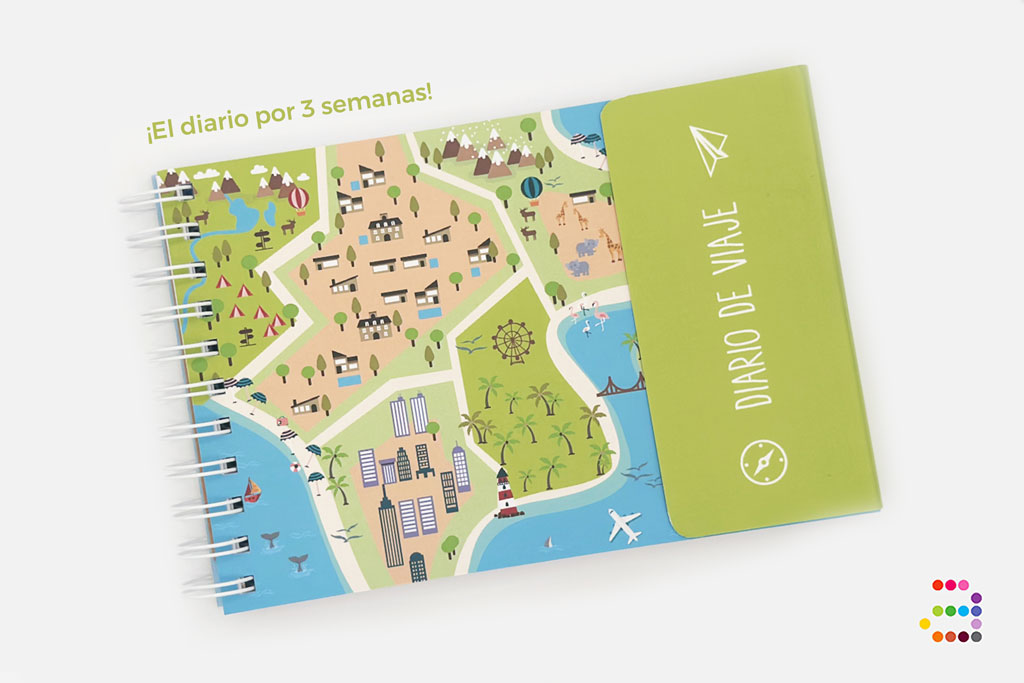 Diario de viaje para 3 semanas