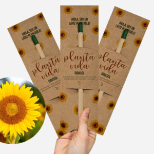 Lápiz plantable de semillas de Girasol