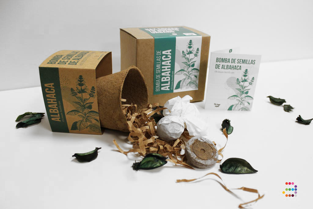 Kit de huerto urbano: Albahaca