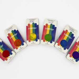 Bomba semillas LGBTIQ+ con funda