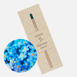 Lápiz de semillas plantable para boda - Tiza