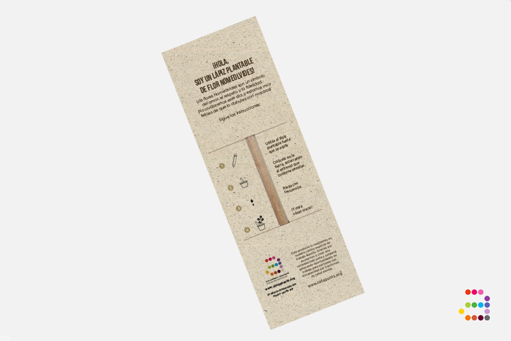 Lápiz de semillas plantable para boda - Tiza - Imagen 2