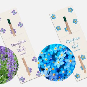 Lápiz de semillas plantable para boda - Agua