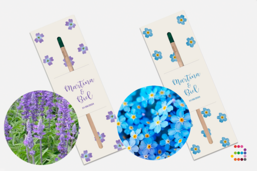 Llapis de llavors plantable per a casament - Aigua