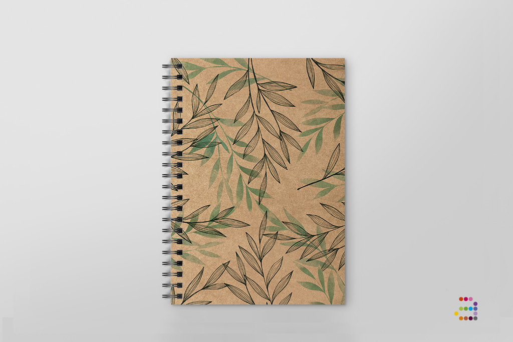 Libreta Kraft "Ramitas" A5
