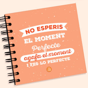 Libreta Momento Perfecto