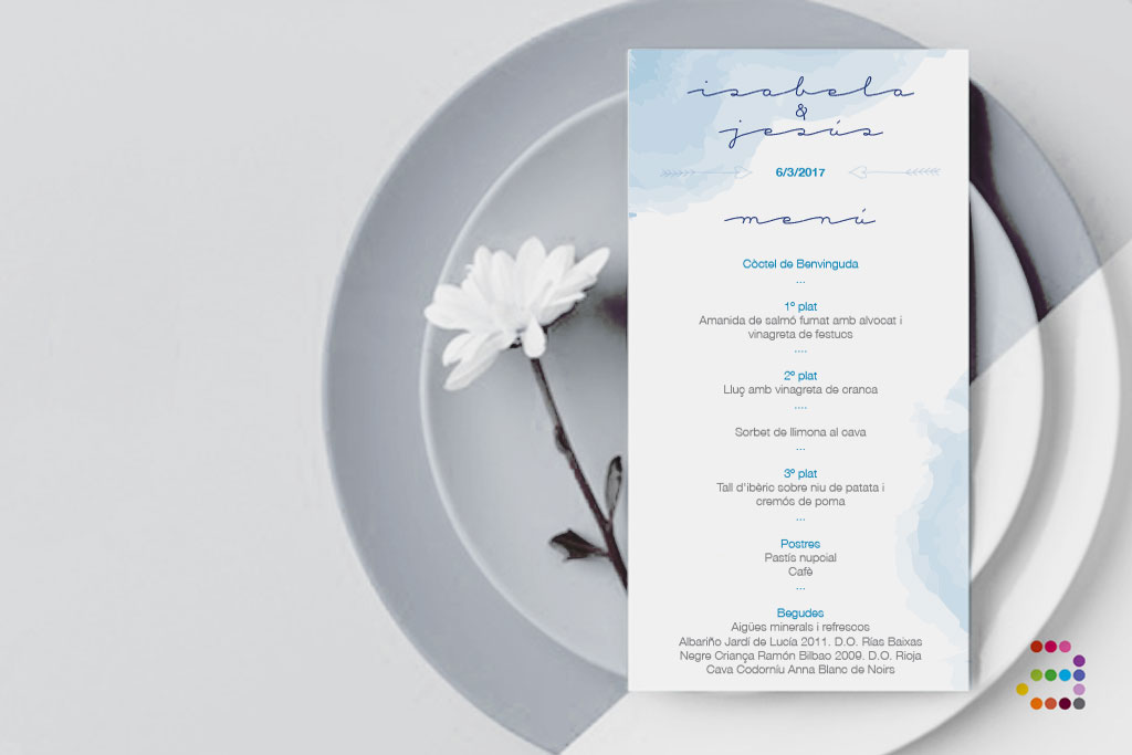 Menú para Boda Agua - Imagen 2
