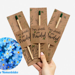 Lápiz plantable Navidad de semillas