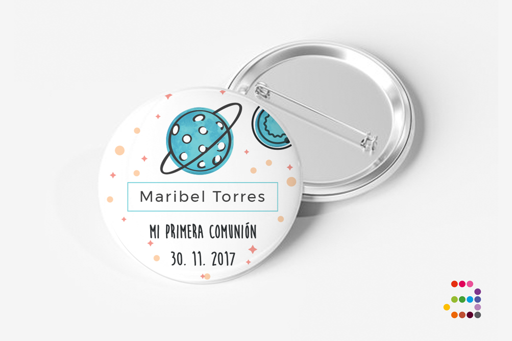 Chapas para Comunión Planeta