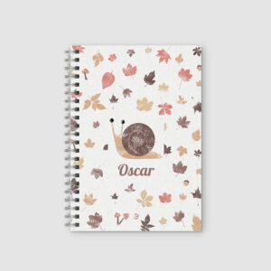 Libreta Caracol Otoño