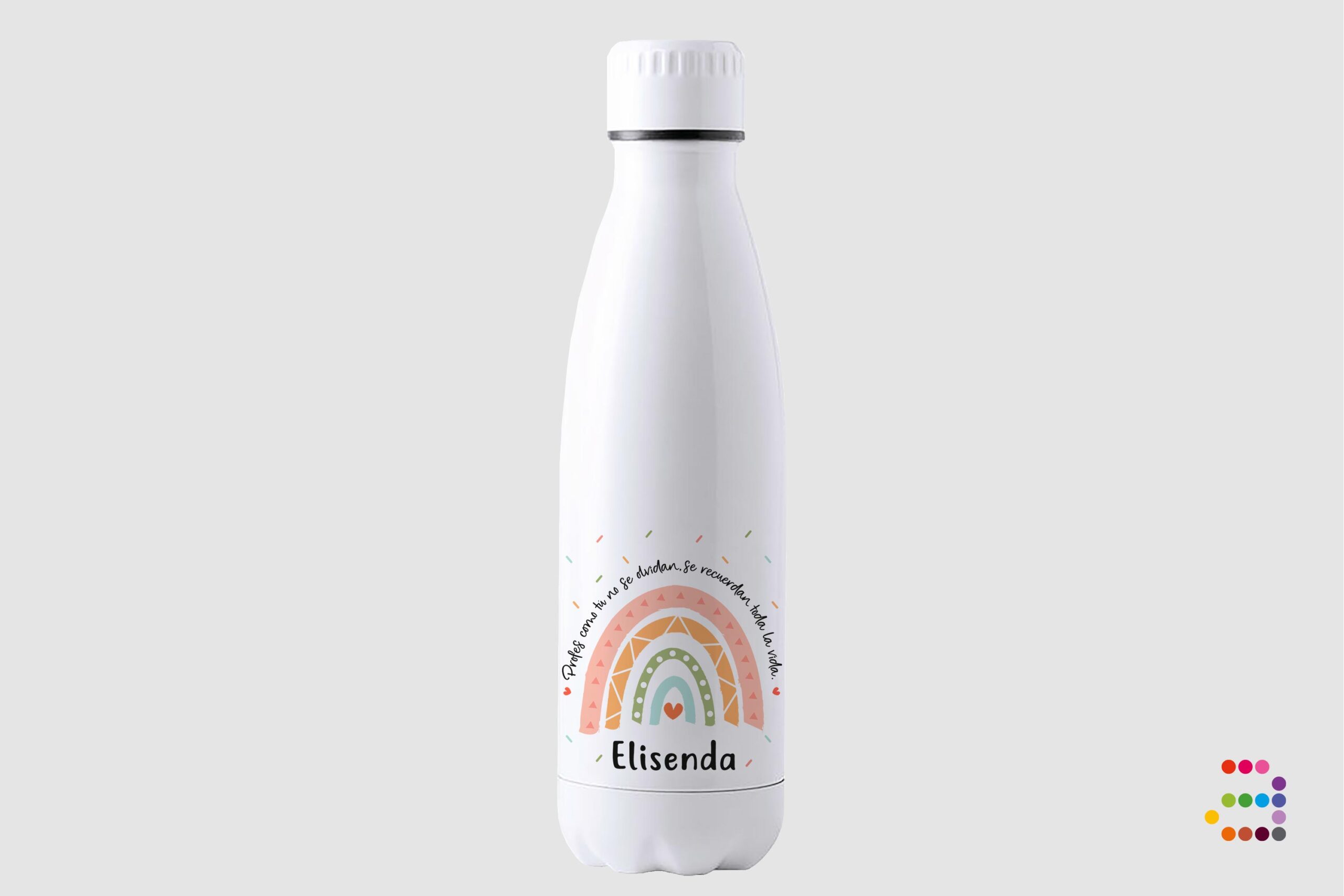 Botella para Profes Arcoíris - Imagen 4
