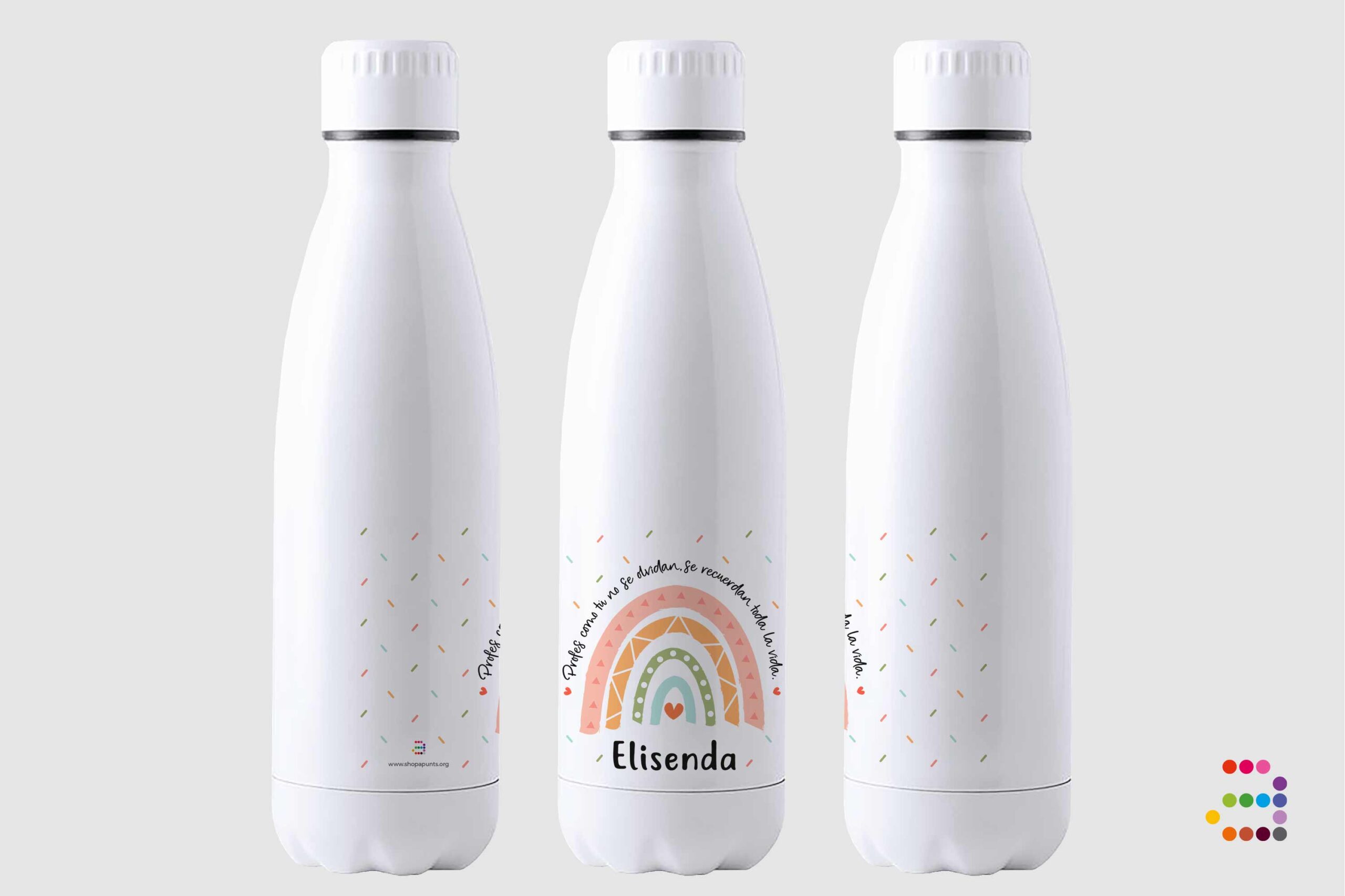 Botella para Profes Arcoíris - Imagen 6