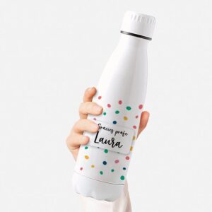 Botella para Profes Confeti