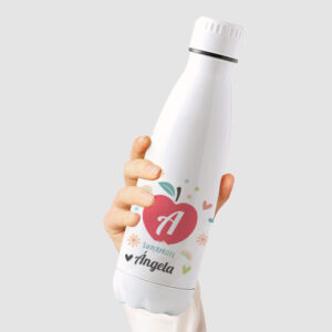 Botella para Profes Gracias con el Corazón