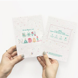 Postal plantable: ¡Feliz Navidad!