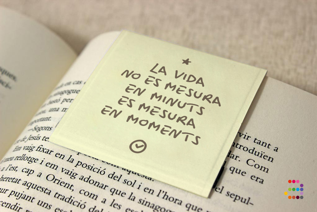 Punto de libro con imán Motivador