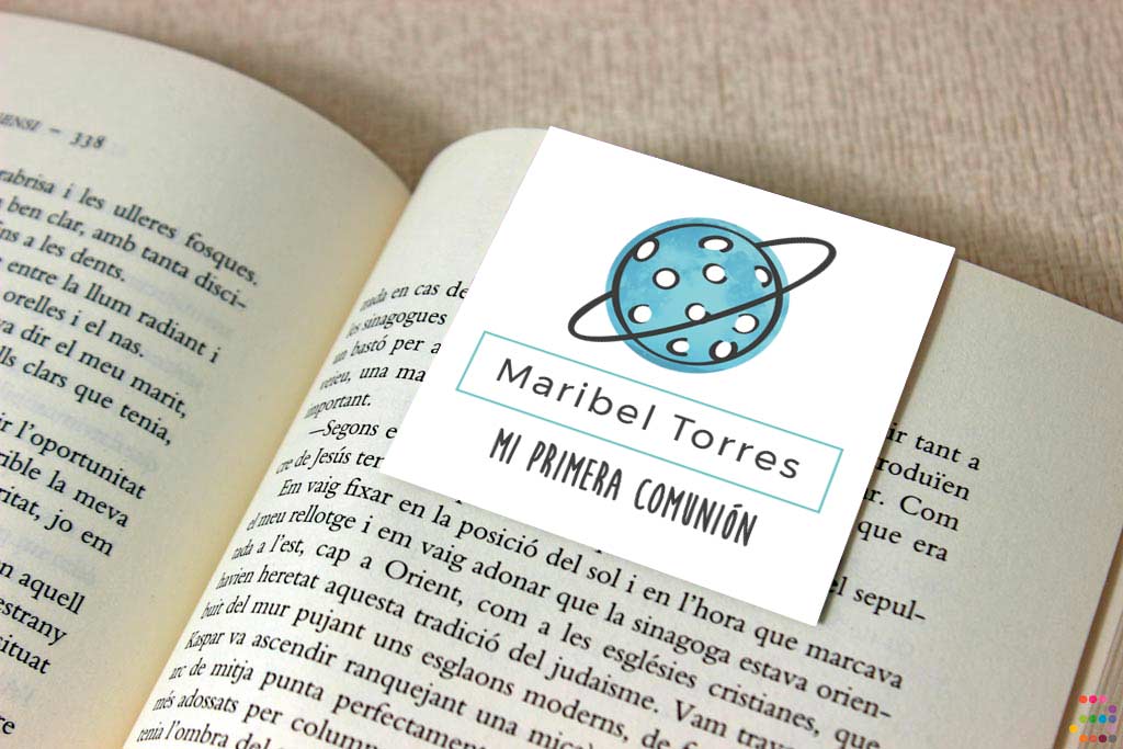 Punto de libro para comunión Planeta
