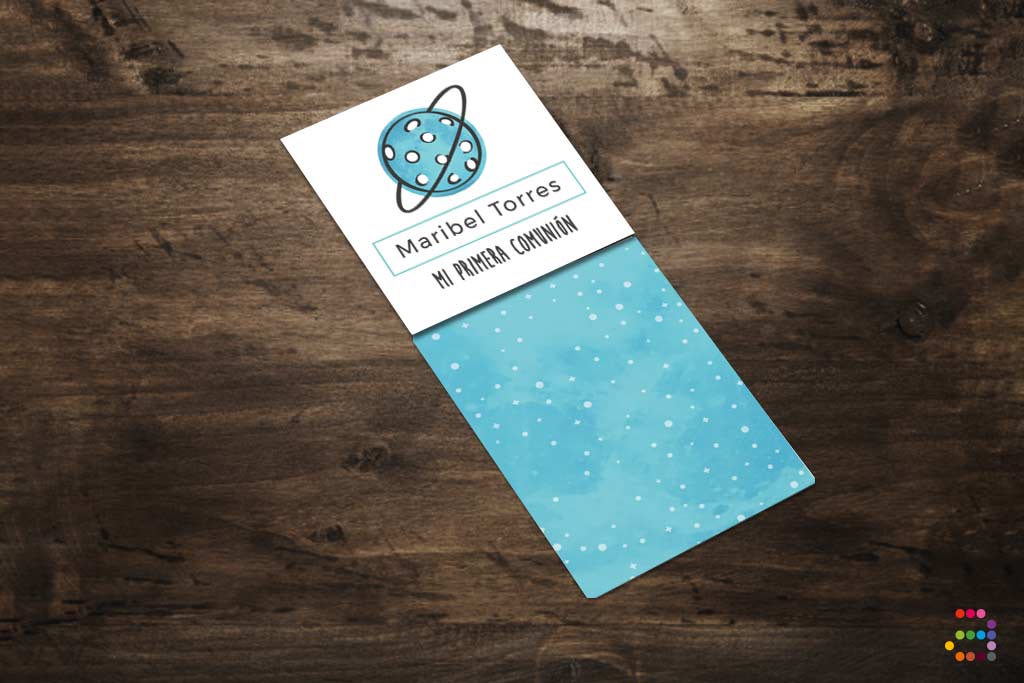 Punto de libro para comunión Planeta - Imagen 2