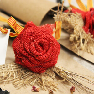 Rosa aromática de Yute Rojo