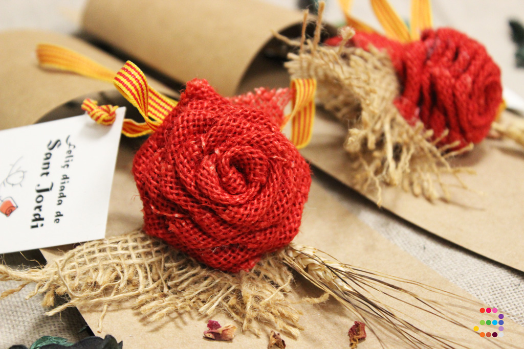 Rosa aromática de Yute Rojo