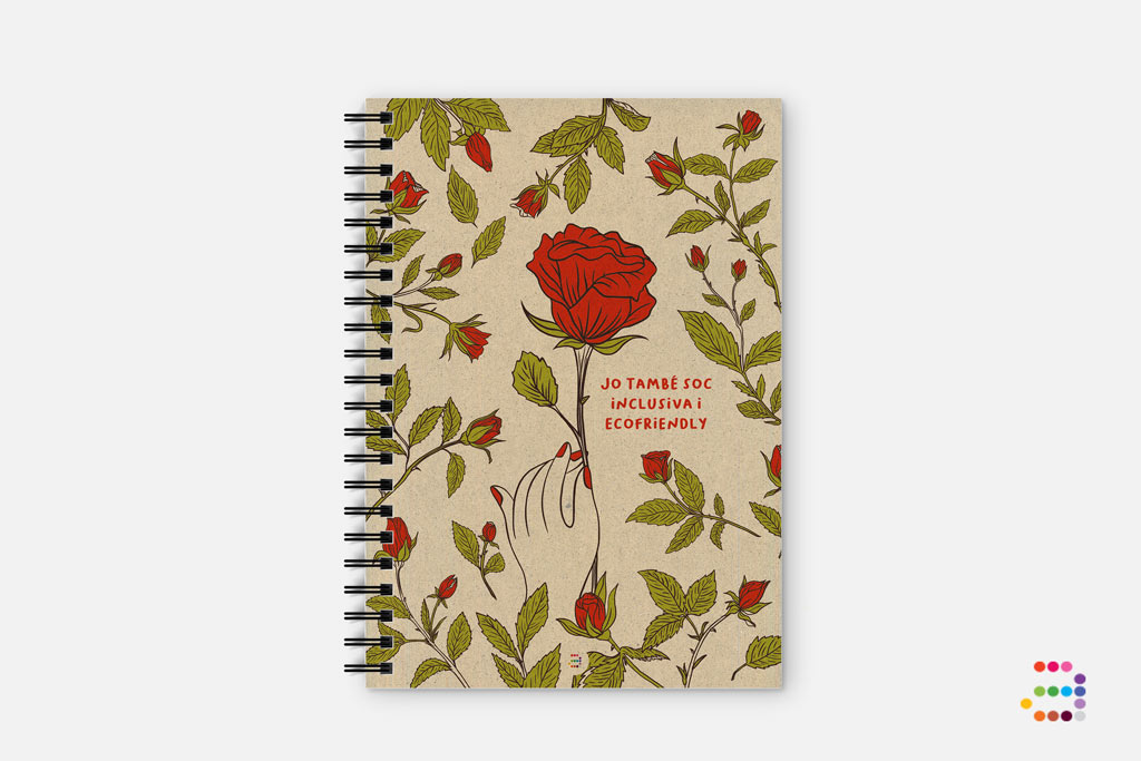Libreta Sant Jordi - Papel de césped orgánico