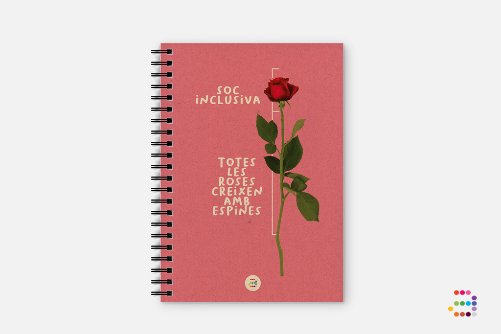 Libreta Sant Jordi - Rosa Rosa