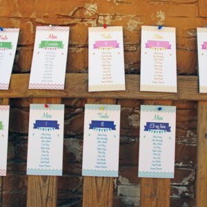 Listado de mesa Guirnalda