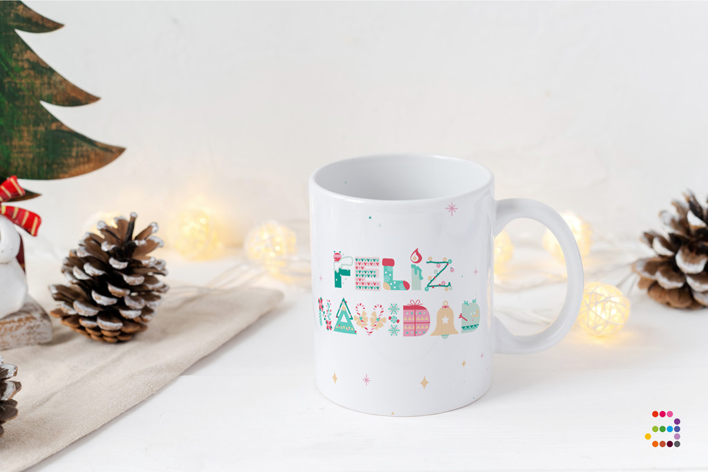 Taza navideña ¡Feliz Navidad!