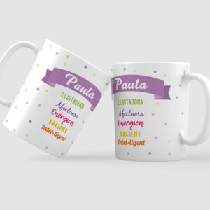 Taza con nombre ¡Eres increible!