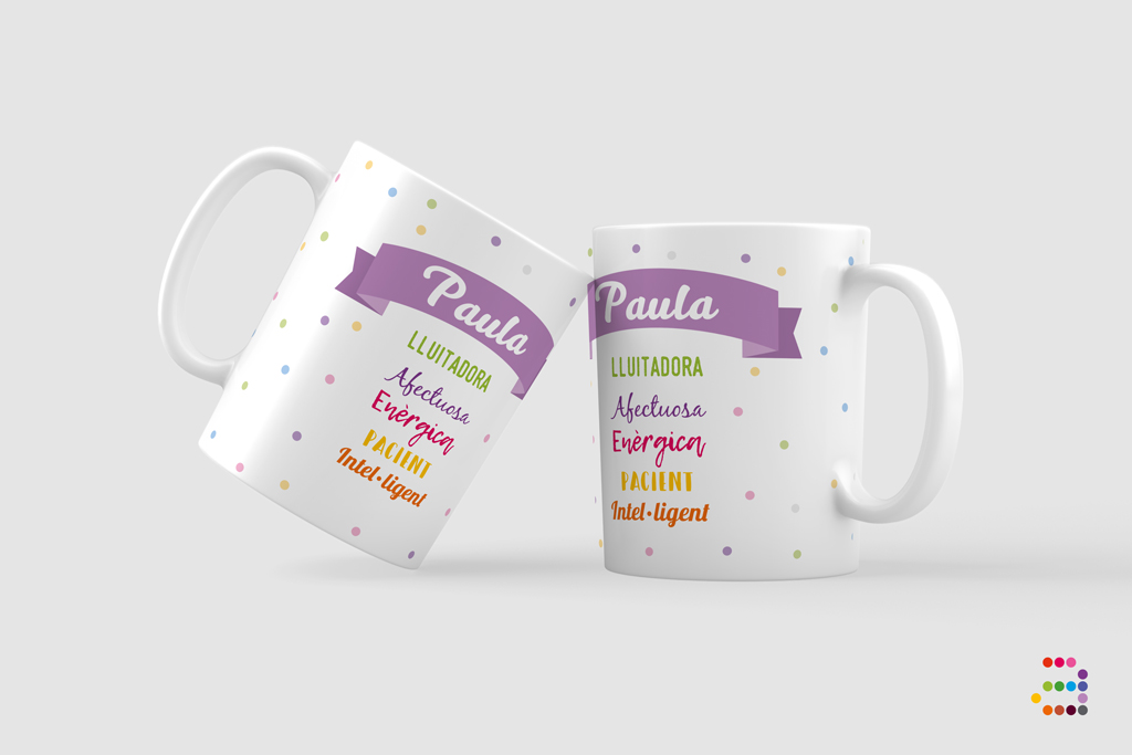 Taza con nombre ¡Eres increible!