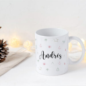 Taza navideña ¡Estampada!