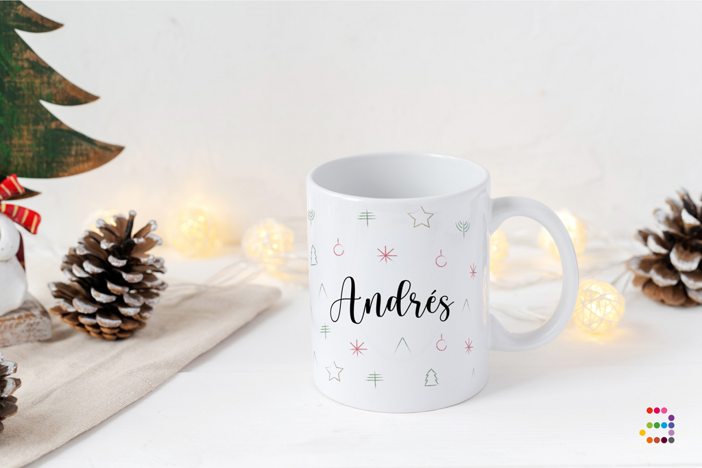 Taza navideña ¡Estampada! - Imagen 3