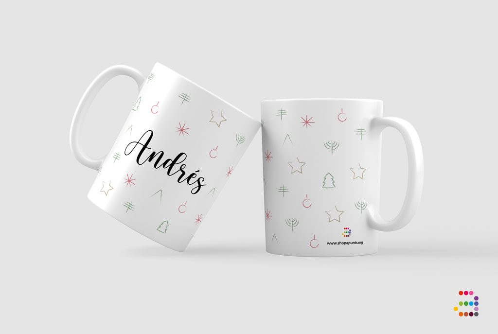Taza navideña ¡Estampada! - Imagen 2