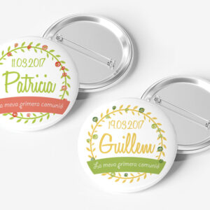 Chapas para Comunión Corona