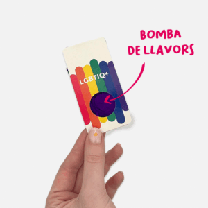 Bomba semillas LGBTIQ+ con funda