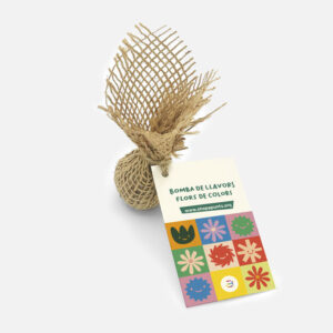 Bomba de semillas: Flores de colores