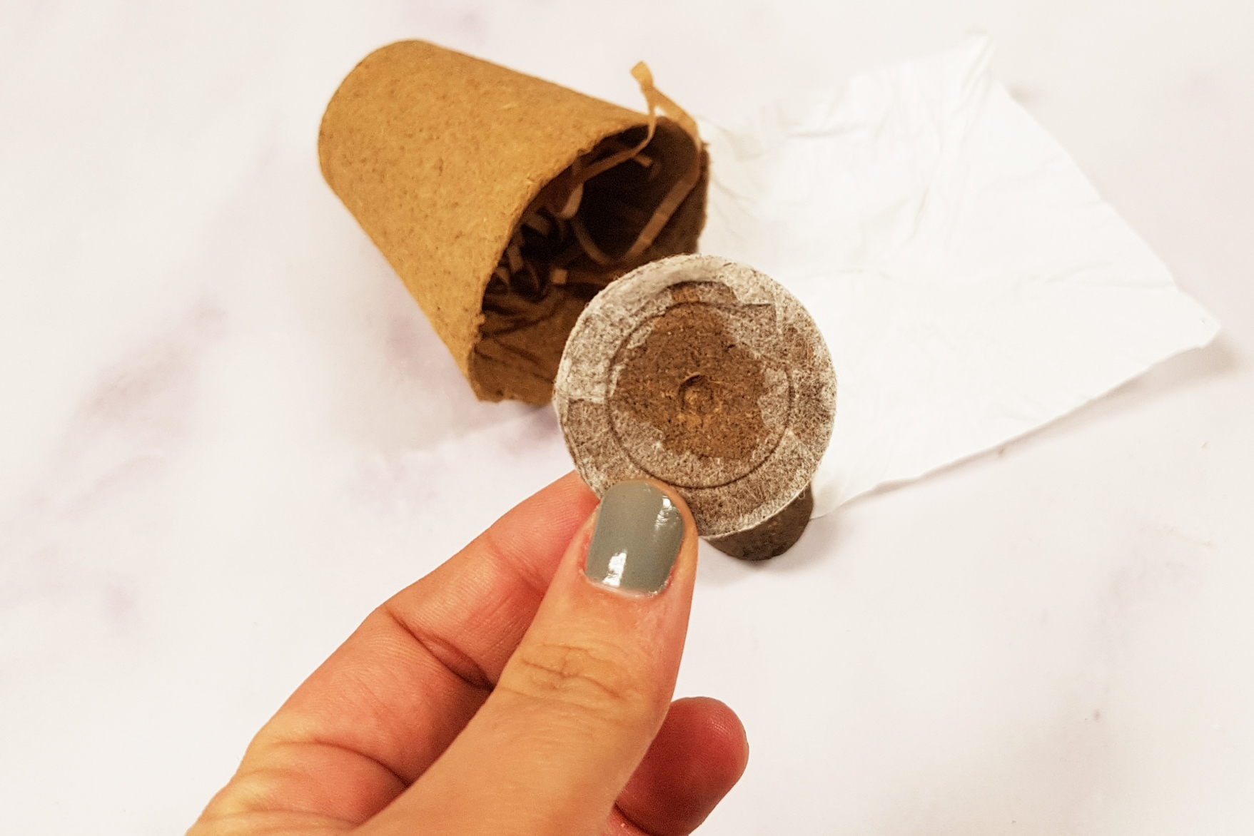 Maceta con semillas para comunión Planeta - Imagen 4